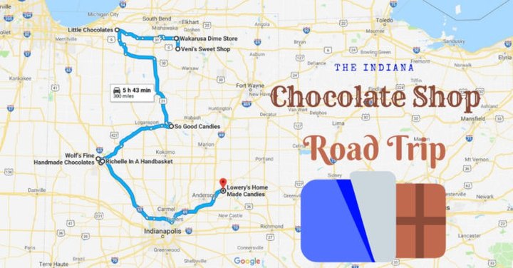 The Sweetest Road Trip in Indiana Takes You To 8 Old School Chocolate Shops