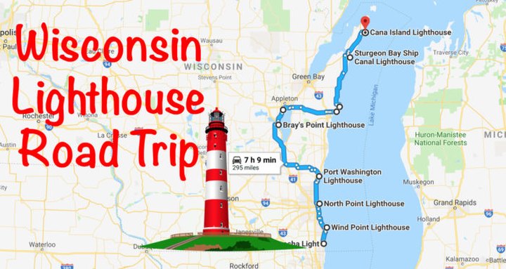 The Lighthouse Road Trip On The Wisconsin Coast That's Dreamily Beautiful