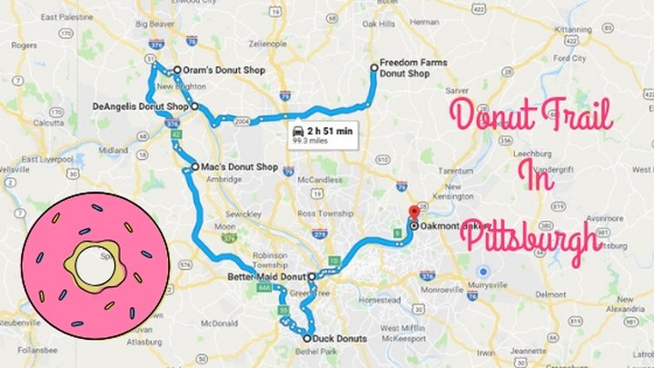 Take The Pittsburgh Donut Trail For A Delightfully Delicious Day Trip