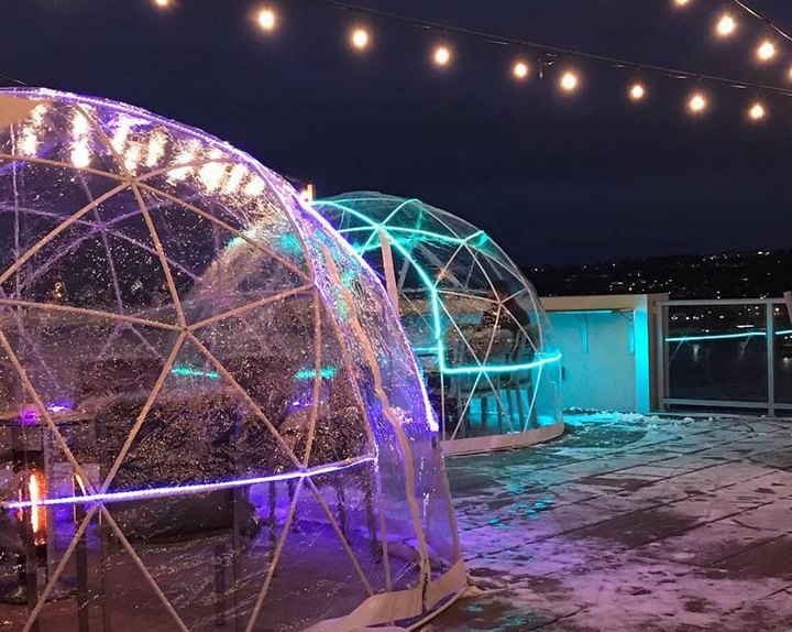These Rooftop Igloos Are The Coolest Place To Go In Cincinnati This Winter