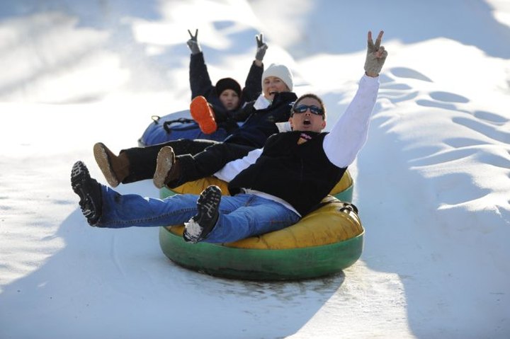 These 7 Snow Tubing Parks In North Carolina Are Perfect For An Unforgettable Winter Outing