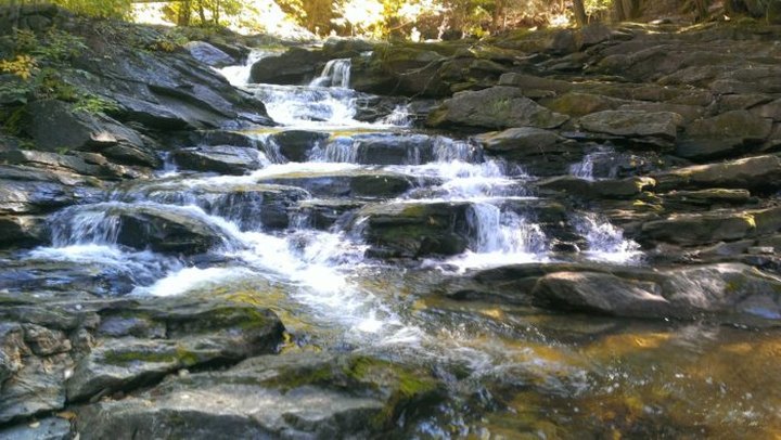 The Massachusetts Trail That Leads To A Stairway Waterfall Is Heaven On Earth