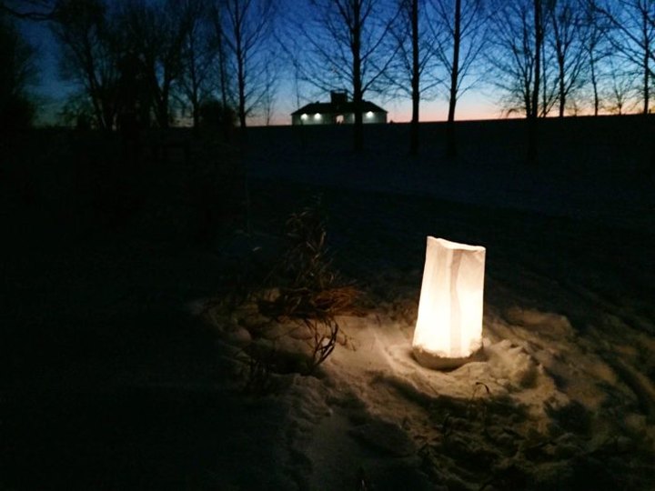 There's Nothing More Enchanting Than This Candle-Lit Hike Under The Full Moon In North Dakota