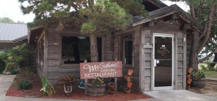Located In An Old Deserted Oklahoma Airport, McGehee's Catfish Restaurant Serves Delicious Seafood