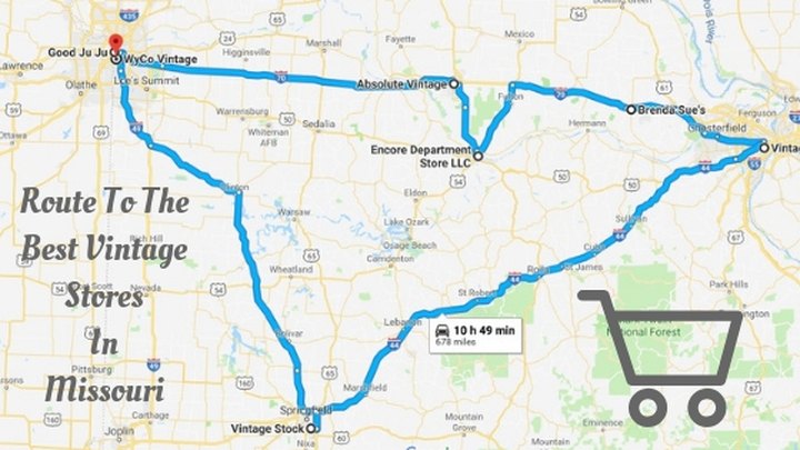 Follow This Route To The 7 Best Vintage Stores In Missouri For An Incredible Outing