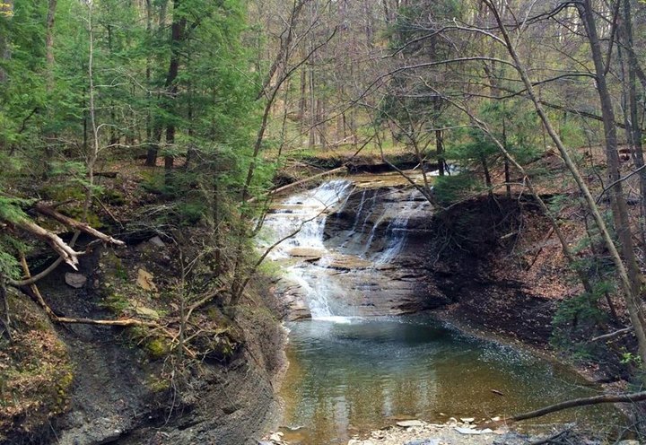 The Enchanting Waterfall Hike Near Cleveland That's Mystifying In The Springtime