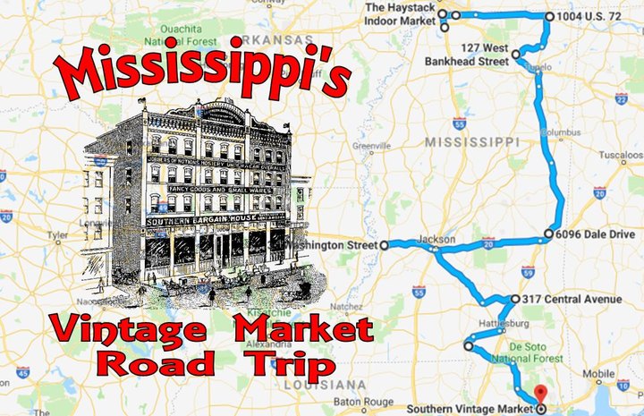 Follow This Route To The 10 Best Vintage Markets In Mississippi