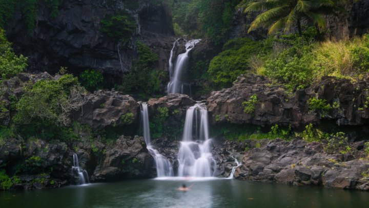 Hawaii's Favorite Waterfall Swimming Hole Is The Very Best Place To Spend A Day