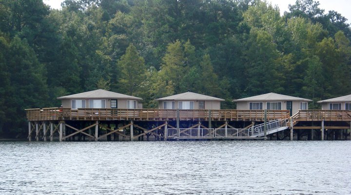 Spend The Night Over The Water In A Pier Cabin At This South Carolina Park