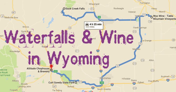 This Day Trip Will Take You To The Best Wine And Waterfalls In Wyoming