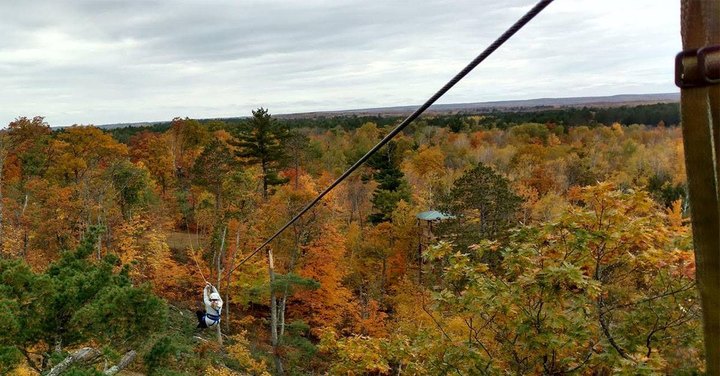 Soar Above The Fall Foliage With Brainerd Zipline Tour, An Unforgettable Minnesota Adventure