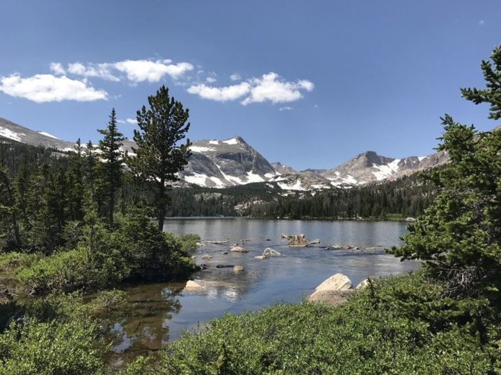 The Beautiful Lake Trail In Wyoming Is The Perfect Destination For A Hot Summer Day