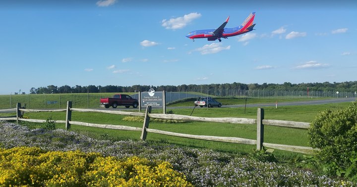 You Can Spend The Day Watching Planes Fly By From This Park And Playground In Maryland