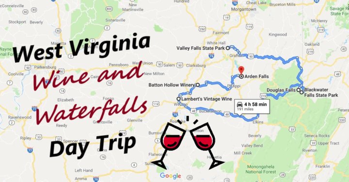 Take A Day Trip To The Best Wine And Waterfalls In West Virginia