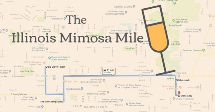 Rise And Shine With This Memorable Mimosa Mile In Illinois