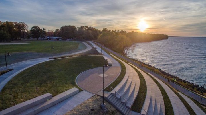 The One Park Near Cleveland That Was Designed For Watching Sunsets