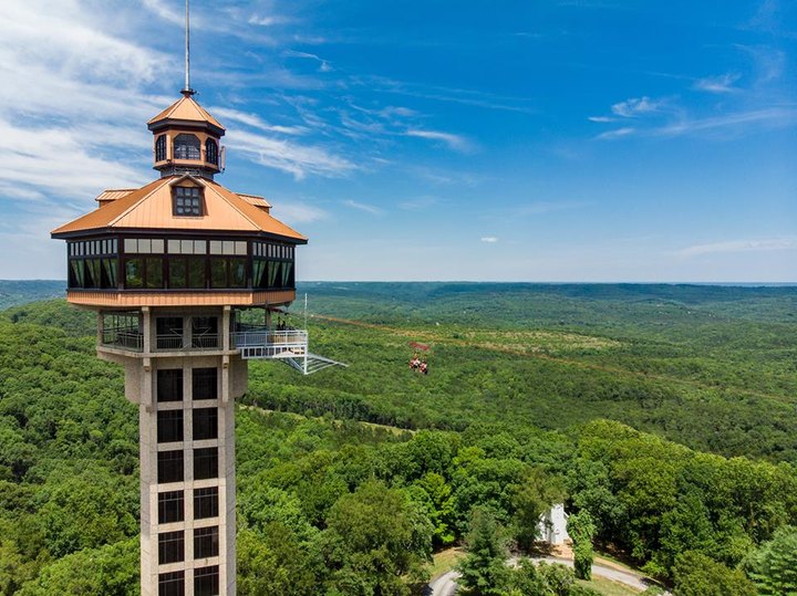 Try Zip Lining, A Ropes Course, And More All At This One Missouri Adventure Park