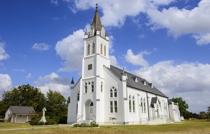 Visit The Small Town In Texas That Has A Beautiful Church On Practically Every Corner