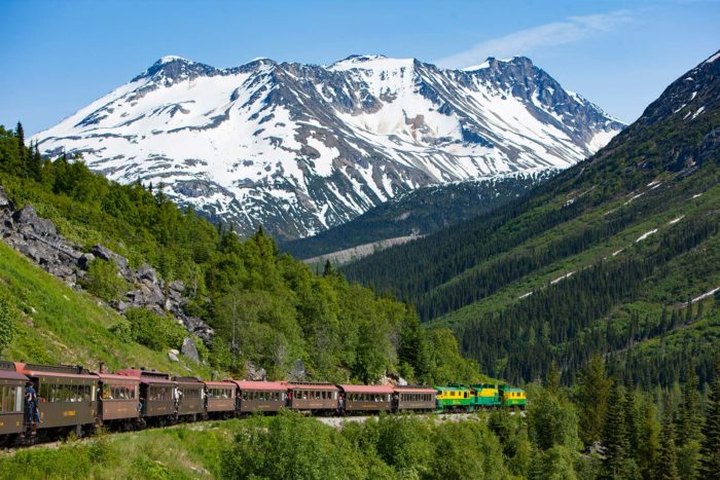 All Aboard The Train That Takes You To Go Hiking In The Alaskan Wilderness