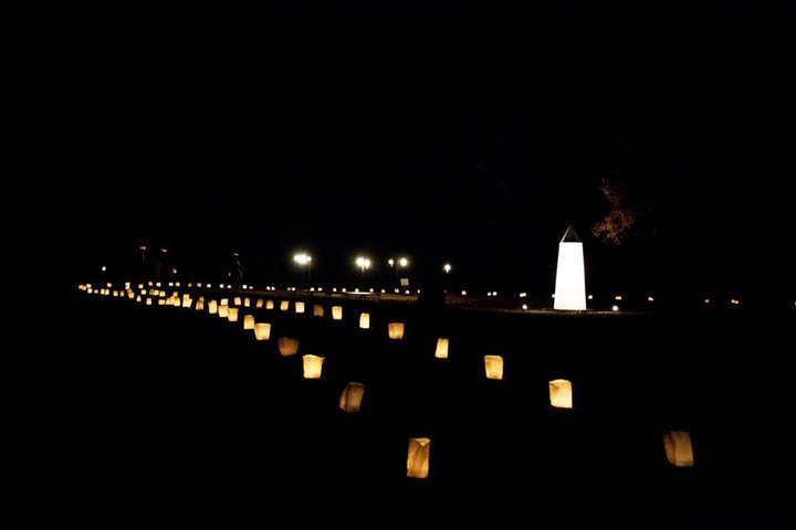 The Historic Candlelight Walk Along The Trails Of Flower Park In Oklahoma Is Positively Magical