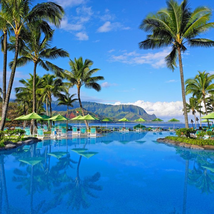 Perched Above Hanalei Bay, The Princeville Resort In Hawaii Is A Heavenly Destination