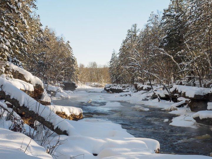 One Of The Best Winter Hikes In Minnesota Can Be Found At Banning State Park