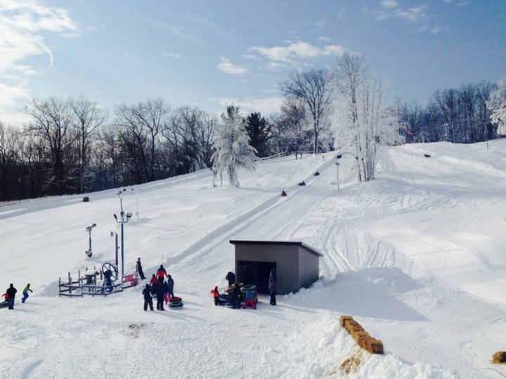 One Of The Longest Snow Tubing Runs In Michigan Can Be Found At Snow Snake Ski And Golf