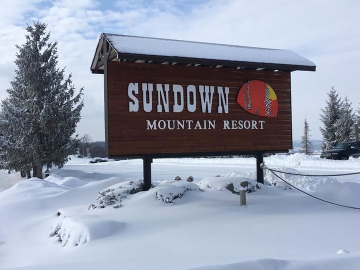 There Are 21 Different Ski Trails For You To Test Your Skills On At Sundown Mountain In Iowa