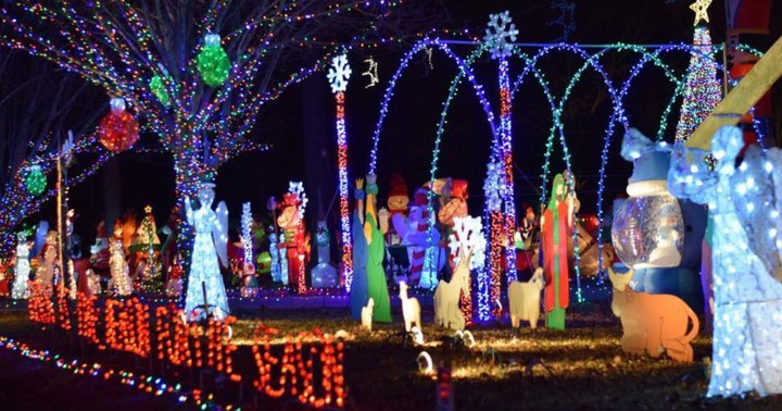 The Mississippi Christmas Display That's Been Named Among The Most Beautiful In The Nation