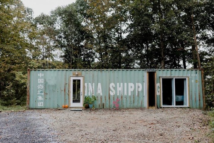 Stay Overnight In An Old Shipping Container Right Around The Corner From Cleveland