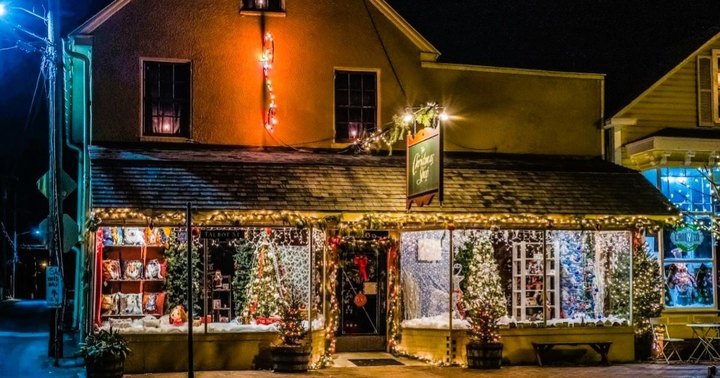 Get In The Spirit At The Christmas Shop, A Twinkling Holiday Store In Maryland