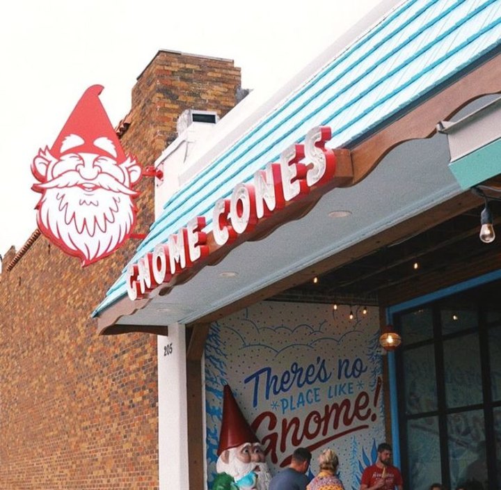 Enjoy Unusually Charming Smurf-Themed Treats At Gnome Cones In Texas
