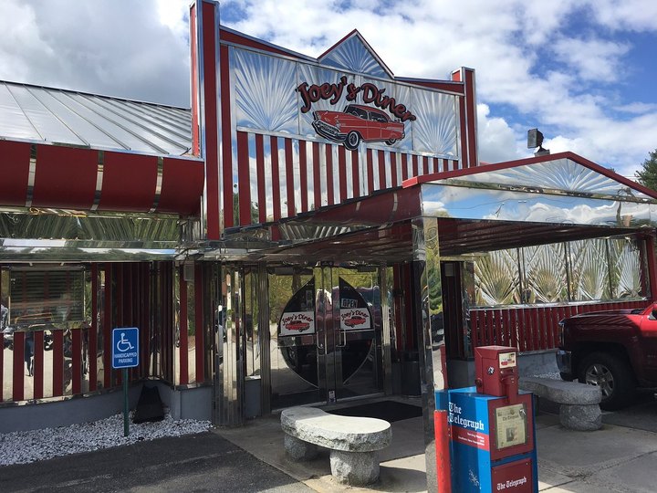 Travel Back In Time When You Eat At Joey's Diner, A 1950s-Themed Restaurant In New Hampshire