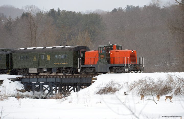 Hop Aboard A Vintage Rail Car And Take In Connecticut's Wildlife On The Essex Steam Train's Eagle Flyer
