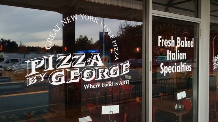 The Massive Pizza At Pizza By George In New Hampshire Belongs On Your Dining Bucket List