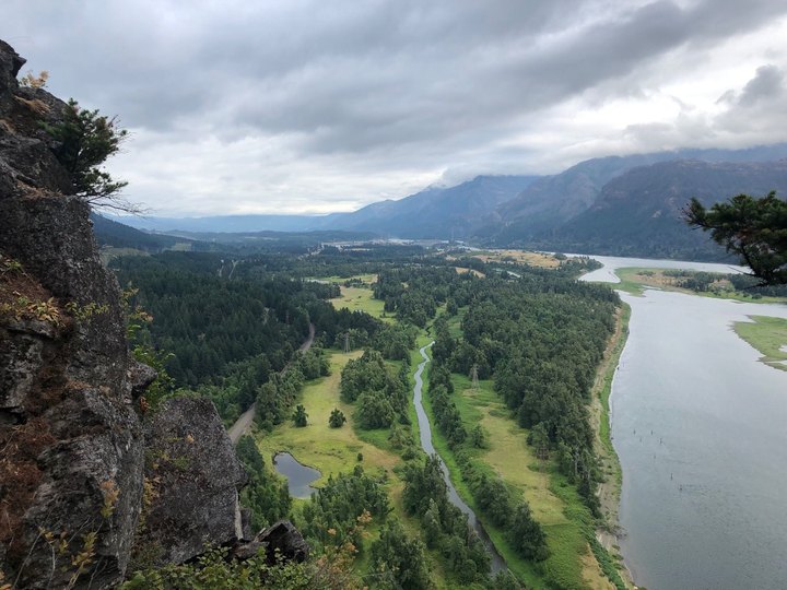 Hike Up A Real, Ancient Volcano With Spectacular Views On The Beacon Rock Trail In Washington