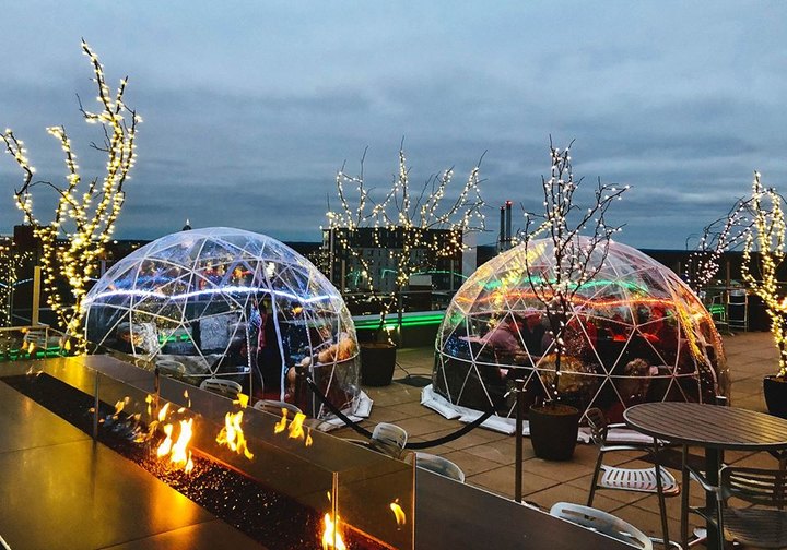 Hang Out In An Igloo At This One-Of-A-Kind Missouri Rooftop