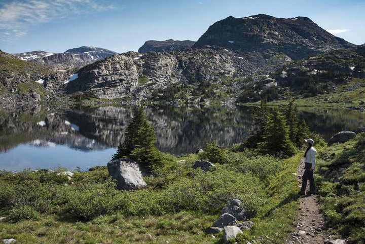 Trek Into The Heart Of Wyoming's Cloud Peak Wilderness To Find An Otherworldly Trail
