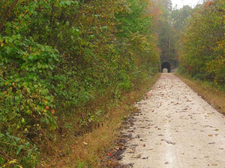 Dawkins Line Rail Trail Is A Rails-to-Trails Hike In Kentucky That Leads To An Old Train Tunnel