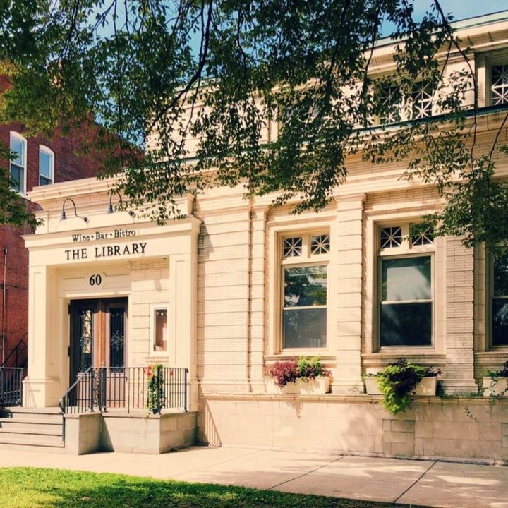 Enjoy Exquisite Meals Inside A Historic 1800s Building At The Library Wine Bar In Connecticut