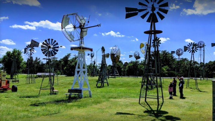 Take A Day Trip To The Quirky Shattuck Windmill Museum Where You'll Find Over 50 Windmills In Oklahoma
