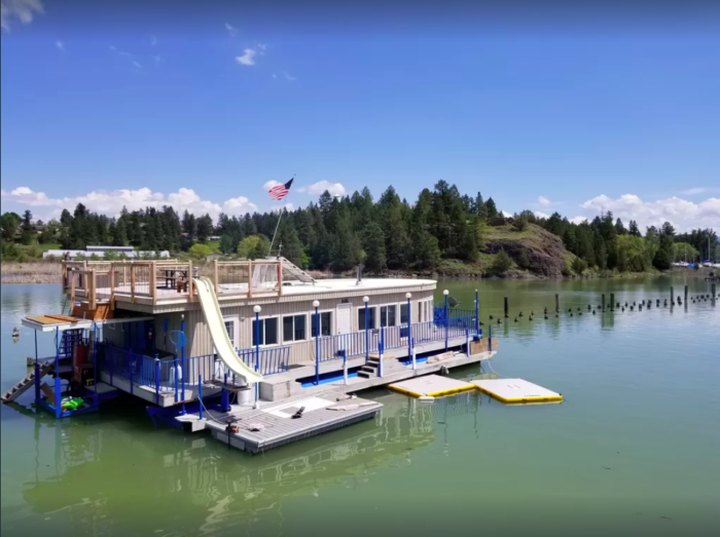 This Summer, Take A Montana Vacation On A Floating Villa On Flathead Lake