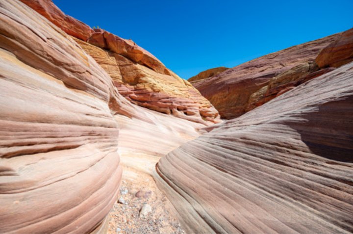 You'll Be Immersed In Brilliant Pastel Colors When You Hike Through Pink Canyon In Nevada