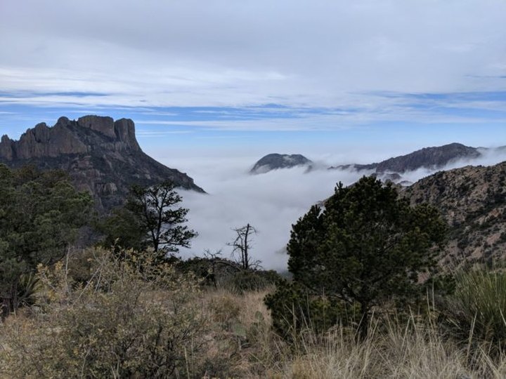 Hike Above The Clouds On Lost Mine Trail At Big Bend National Park In Texas