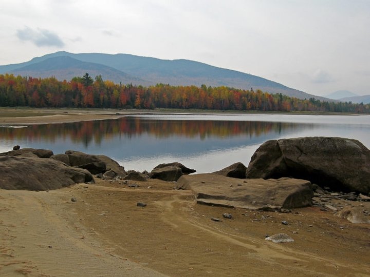 Most People Don't Know There's A Lost City Hiding In Maine's Flagstaff Lake