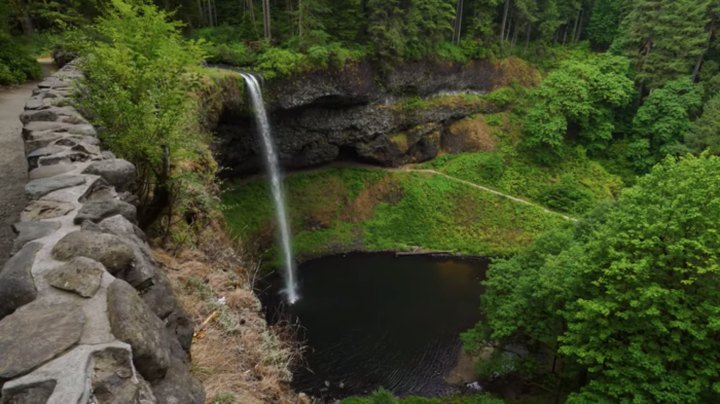 The Entire Trail Of 10 Falls At Silver Falls State Park In Oregon Can Now Be Taken From Your Couch