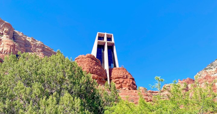 There's No Chapel In The World Like Chapel Of The Holy Cross In Arizona