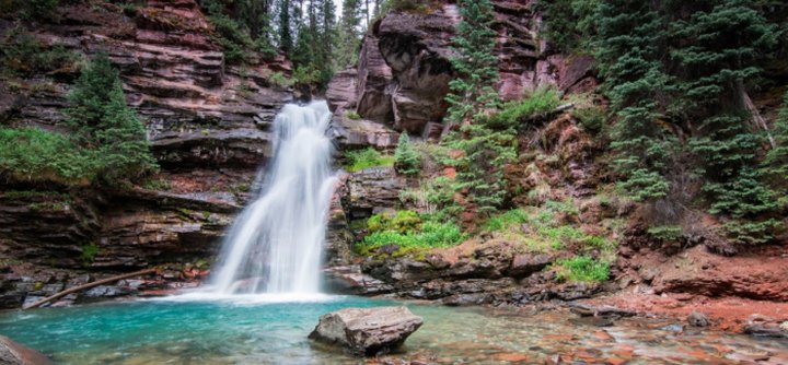 Plan A Visit To South Fork Mineral Creek, Colorado's Beautifully Blue Waterfall