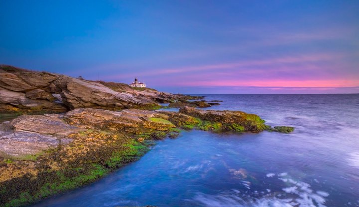 A Historic Lighthouse And Secluded Beaches Are Hiding On The Trails Of Beavertail State Park In Rhode Island