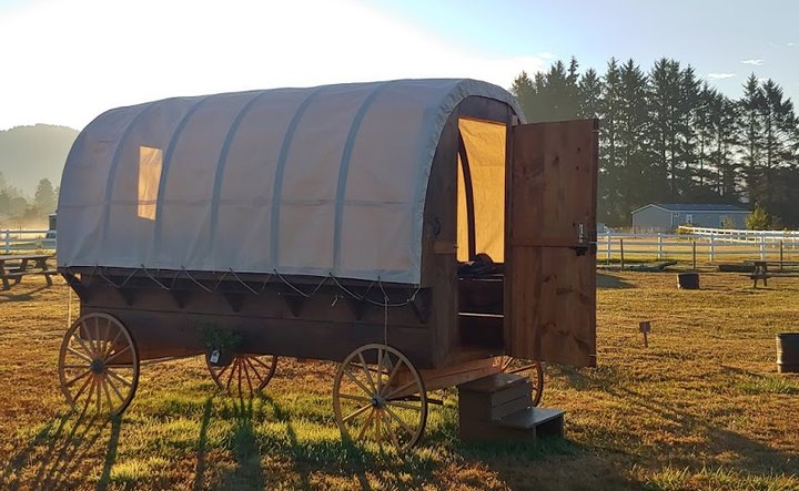 There's A Covered Wagon Campground In Oregon And It's A Unique Overnight Adventure